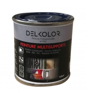 Delkolor Peinture Multisupports Couleurs RAL - 100 ml
