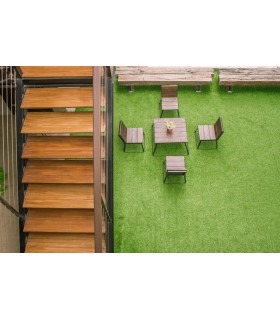 Gazon synthétique - Tiger 8mm - Rouleau 1m x 25m - vert armée