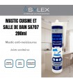 Sylex SA707 Mastic Cuisine et Salle de bain 280ml