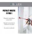 Pistolet Mastic Sylex Pro 1 scellement chimique