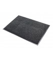 Tapis intérieur anti poussière absorbant Brazil noir 40cm x 60cm