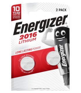 ENERGIZER BOUTON CR-2016 X2