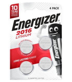 ENERGIZER BOUTON CR-2016 X4