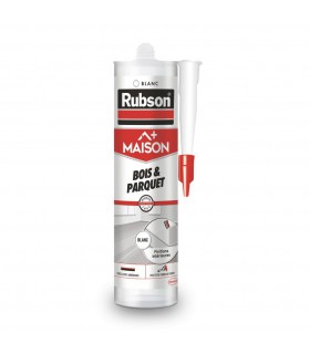 Ruban mastic bois parquet Rubson fissures et joints 280ml