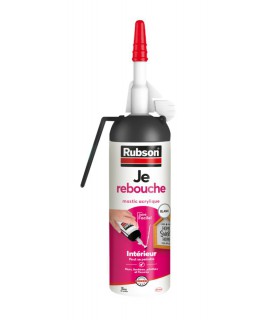 Mastic acrylique Rubson Je Rebouche MSP fissures mur 100ml