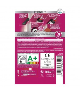 Mastic acrylique Rubson Je Rebouche MSP fissures mur 100ml