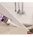 Mastic silicone sanitaire Rubson lissage facile 280 ml