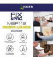 BOSTIK FIX&PRO MSP118 OBJETS LOURDS TUBE 150ML BLANC