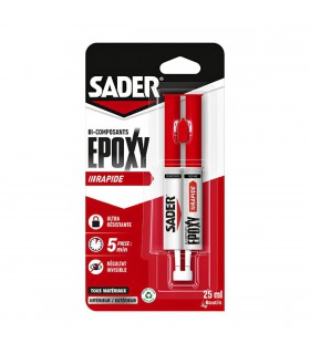 Epoxy rapide seringue 25 ml